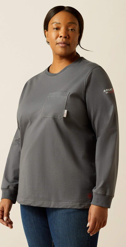 FR Pima Stretch US Logo Baselayer Front Plus